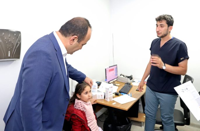İl Sağlık Müdürü Dr. Erhan Berk’ten Balıklıgöl Devlet Hastanesi’ne Gece Denetimi