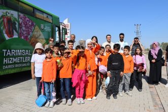 ŞANLIURFA’DA ÖĞRENCİLER DOĞA VE TARIMLA BULUŞUYOR