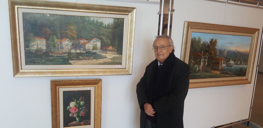 Şanlıurfalı ressam Abdurrahman Aksoy’un resim sergisi Caddebostan Kültür Merkezi’nde…