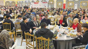 Adıyaman’da Vakıflar Genel Müdürlüğü’nden Her gün 600 Kişilik İftar Sofrası