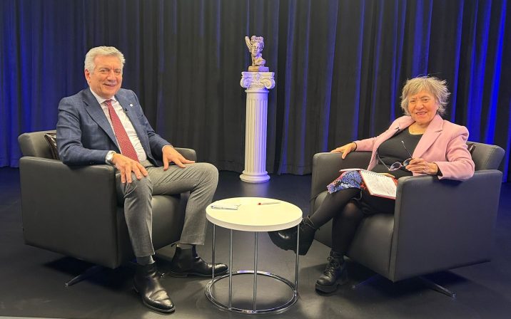 “Meliha Okur ile Anlat Bana” programına konuk olan İSO Başkanı Bahçıvan: Avrupa’nın huzuru Türkiye’den geçer