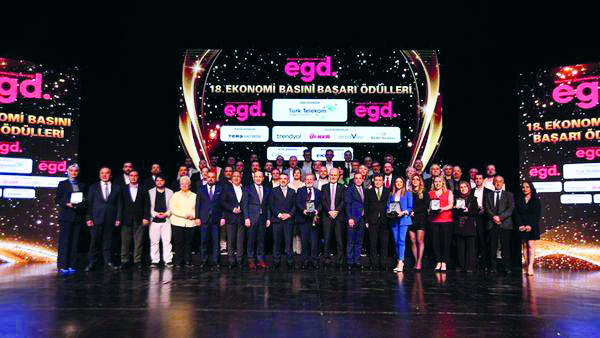 EGD 18. Ekonomi Basını Başarı Ödülleri sahiplerini buldu