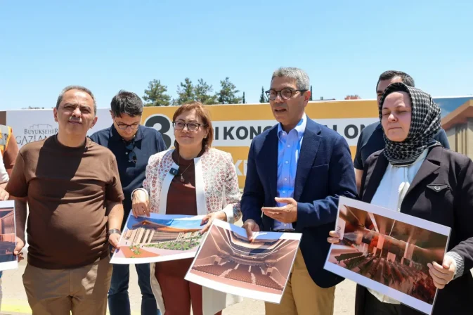 Gaziantep Büyükşehir, bölgenin en büyük kongre merkezlerinden birini şehre kazandırıyor