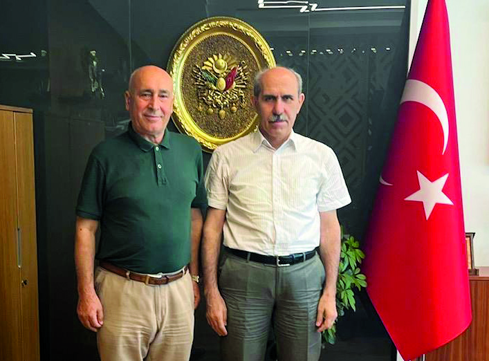 İSTANBULUN EN BÜYÜK ŞEHİR HASTANESİ BAŞHEKİMİNE ZİYARET