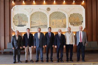 GAP BKİ Başkanı Dr.Hasan Maral ve Beraberindeki Heyetten Başkan Kaya’ya Ziyaret